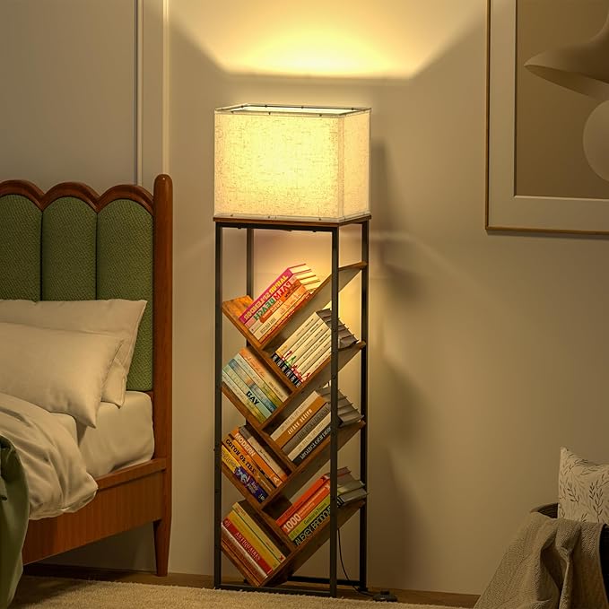 Cutogxon Tree Bookshelf with Light