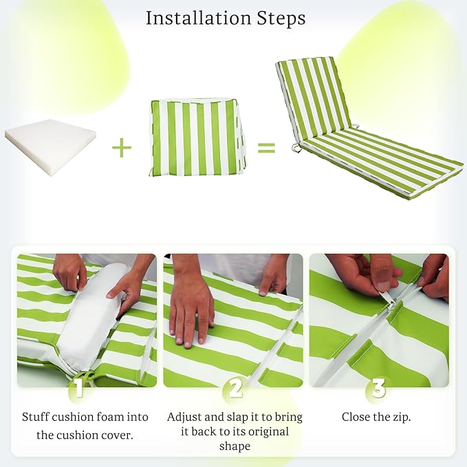 Chaise Lounge Cushions Outdoor