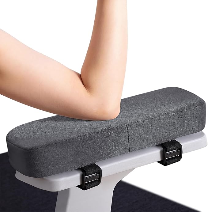 Smiry Ergonomic Office Chair Armrest Pads, Memory Foam Arm Rest Covers