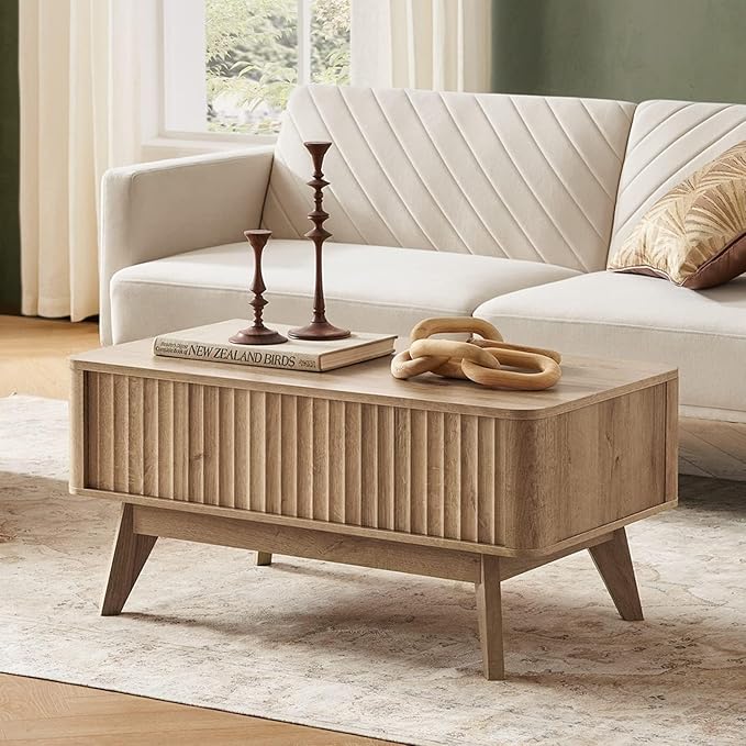 mopio Brooklyn Coffee Table, Lift Top Coffee Tables