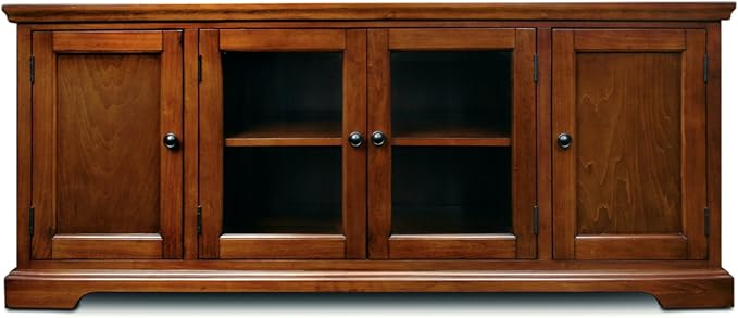 Leick Home 87360 TV Stand with Enclosed Storage