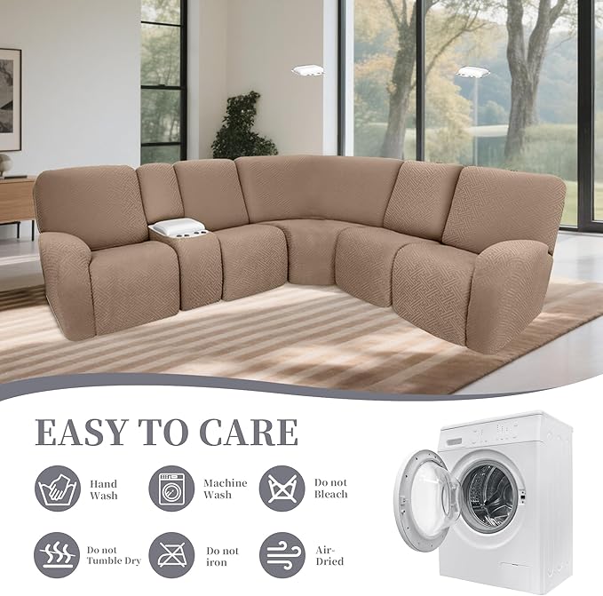 100% Waterproof Sectional Recliner Couch Covers