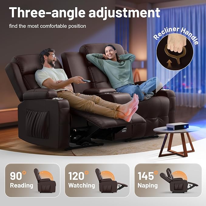 Recliner Sofa Set, RV Wall Hugger Recliners