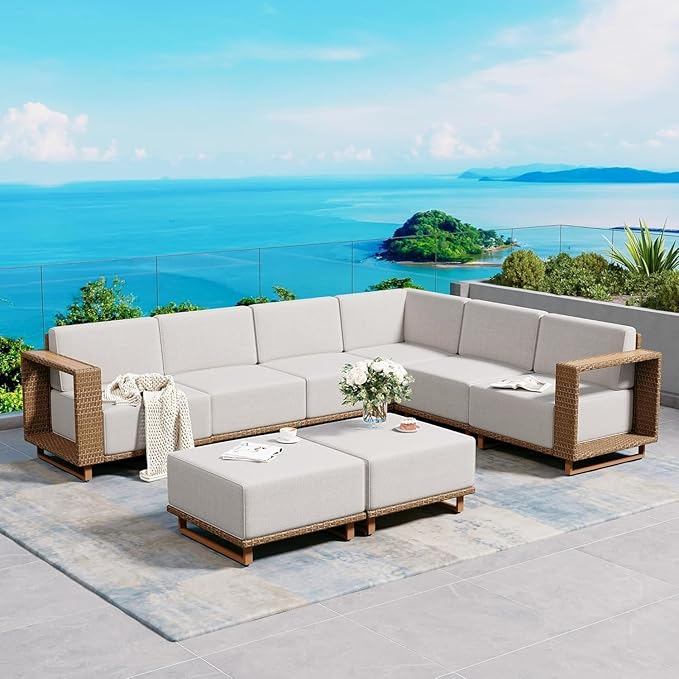 SUNSHINE VALLEY Outdoor Sectional, Patio Furniture