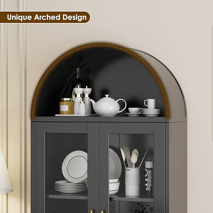 72.8" Tall Display Cabinet