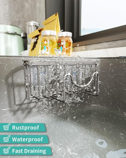 HapiRm Kitchen Sponge Holder for Sink