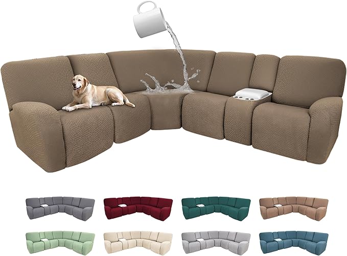 100% Waterproof Sectional Recliner Couch Covers