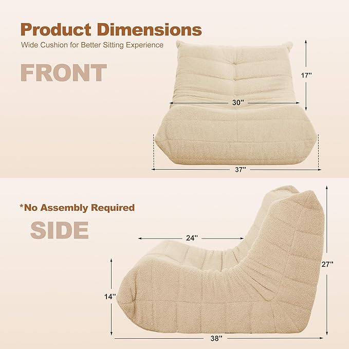 Bean Bag Chair Big Sofa Beanbag Chair