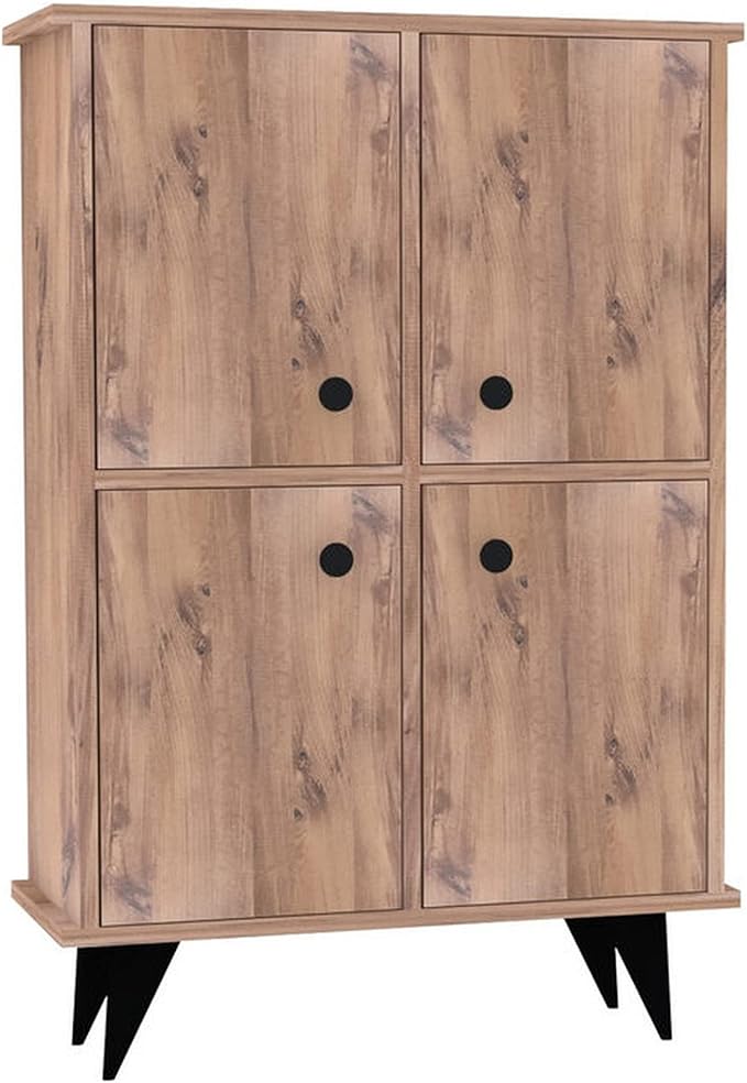 Multi-Purpose Furniture, 100% Melamine veneered chipboard, Atlantic Pine Colour
