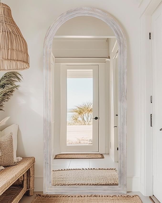 Full Length Mirror, Oversized Stand Up Mirrors Large Wall Mirrors, Wall Mounted