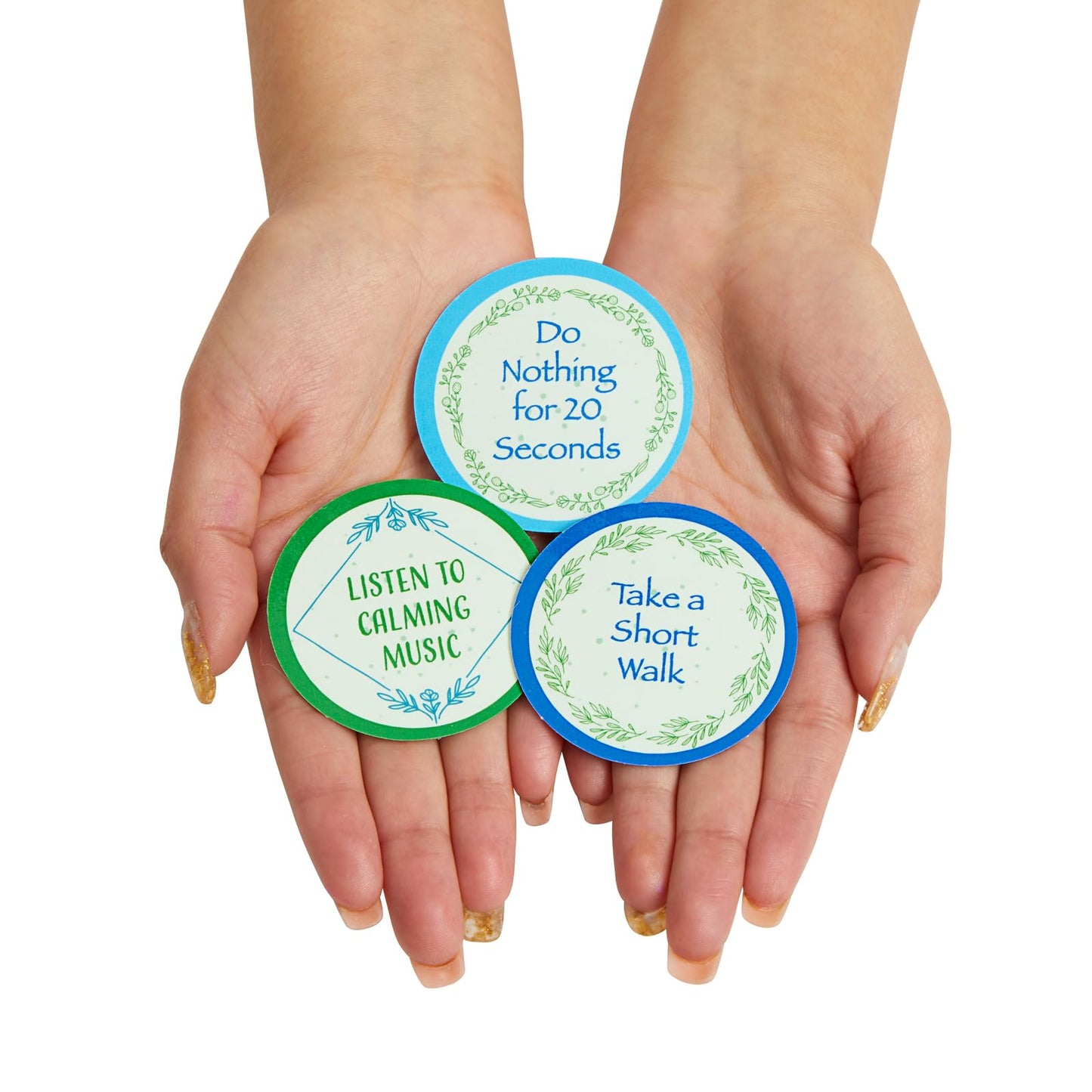 Really Good Stuff Classroom Chill Chips – Set of 40 – Help Kids Feel Calm and Focused – Practice Calming, Relaxing, & Resetting Strategies– Social-Emotional Learning – SEL for The Home and Classroom
