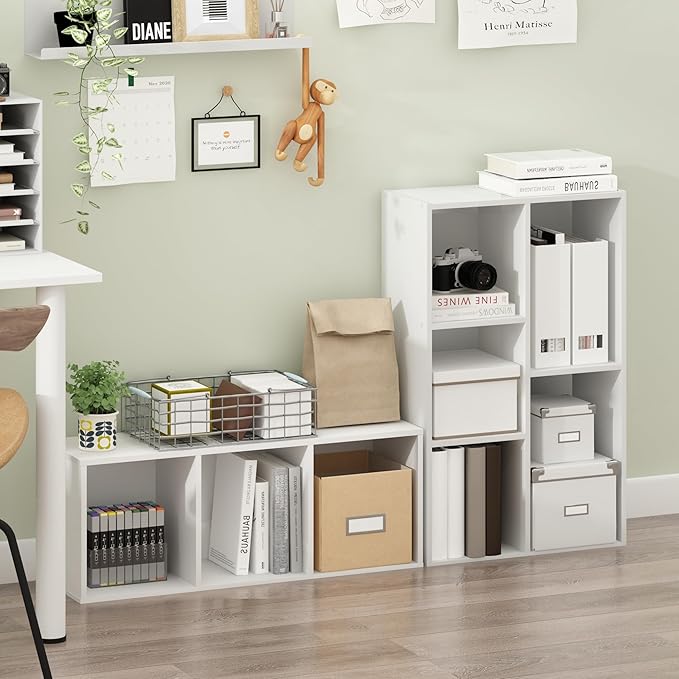 Furinno Luder 5-Cube No Tool Assembly Open Shelf