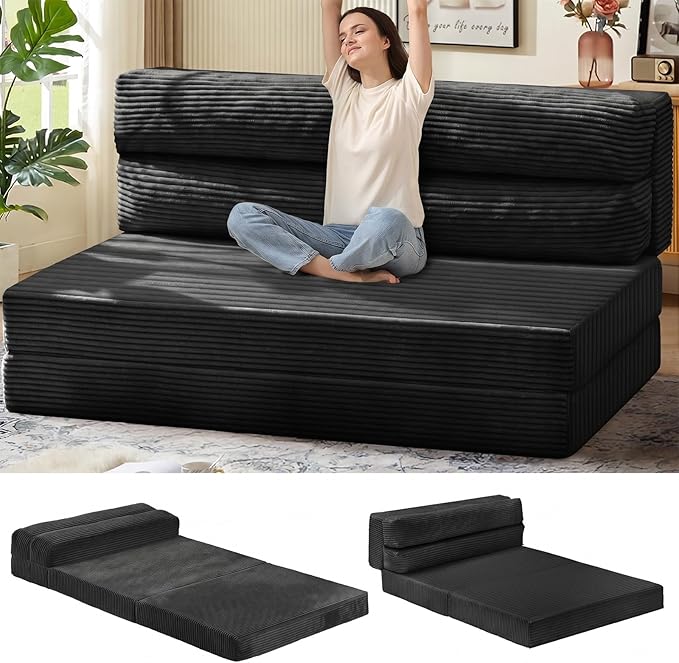 JUIKURY Folding Sofa Bed, Convertible Sleeper Chair