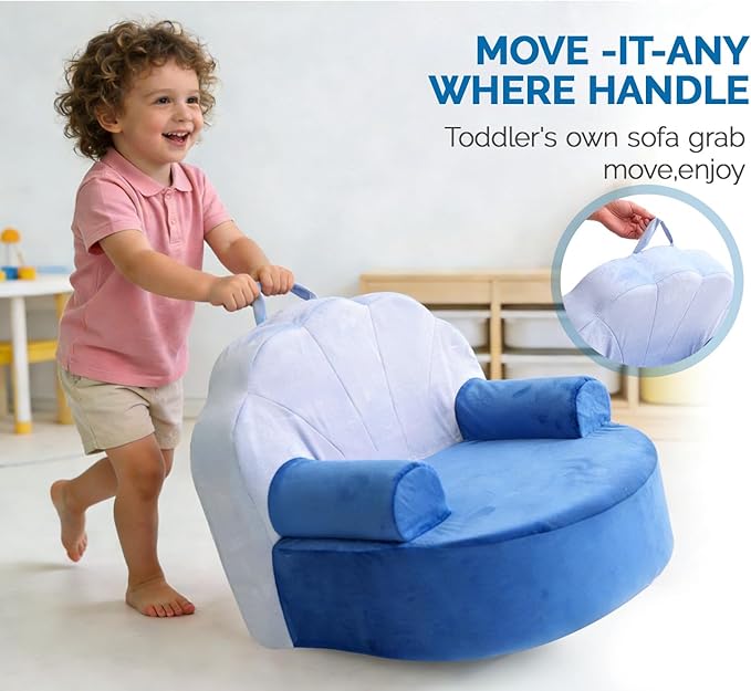 Snuggly Toddler Chair, Soft Kids Sofa
