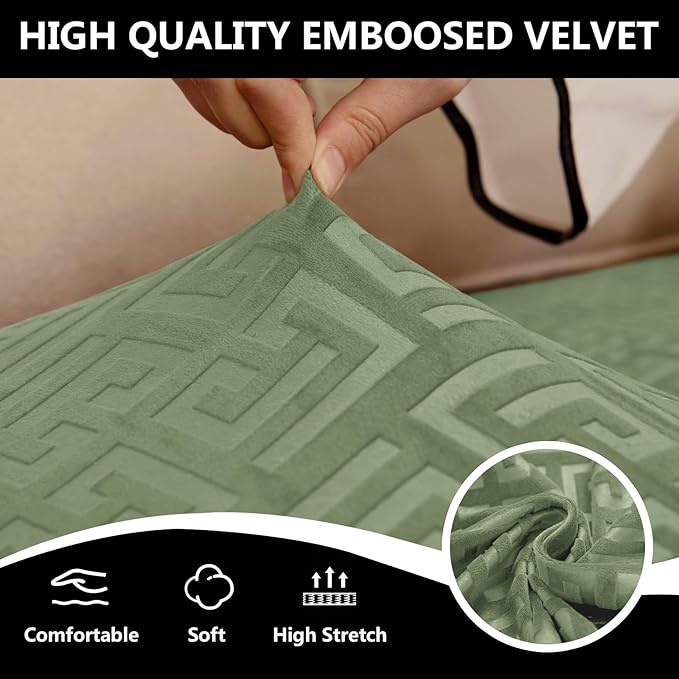 UNBBRRL Stretch Couch Armrest Covers