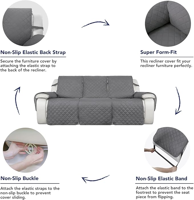 PureFit Water Resistant Reversible Sofa Covers