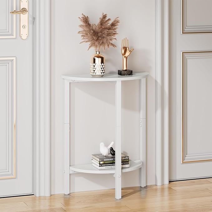 Vagusicc Side Table, Small Round End Table, Circle Table Small Round Coffee