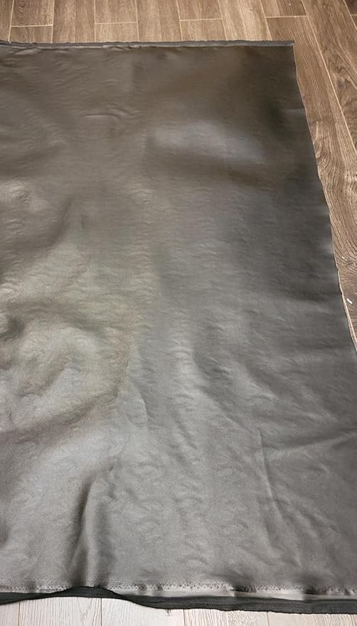 Black Soft Faux Vegan PU {Peta Approved Vegan} Leather by The Yard 20 Yard roll