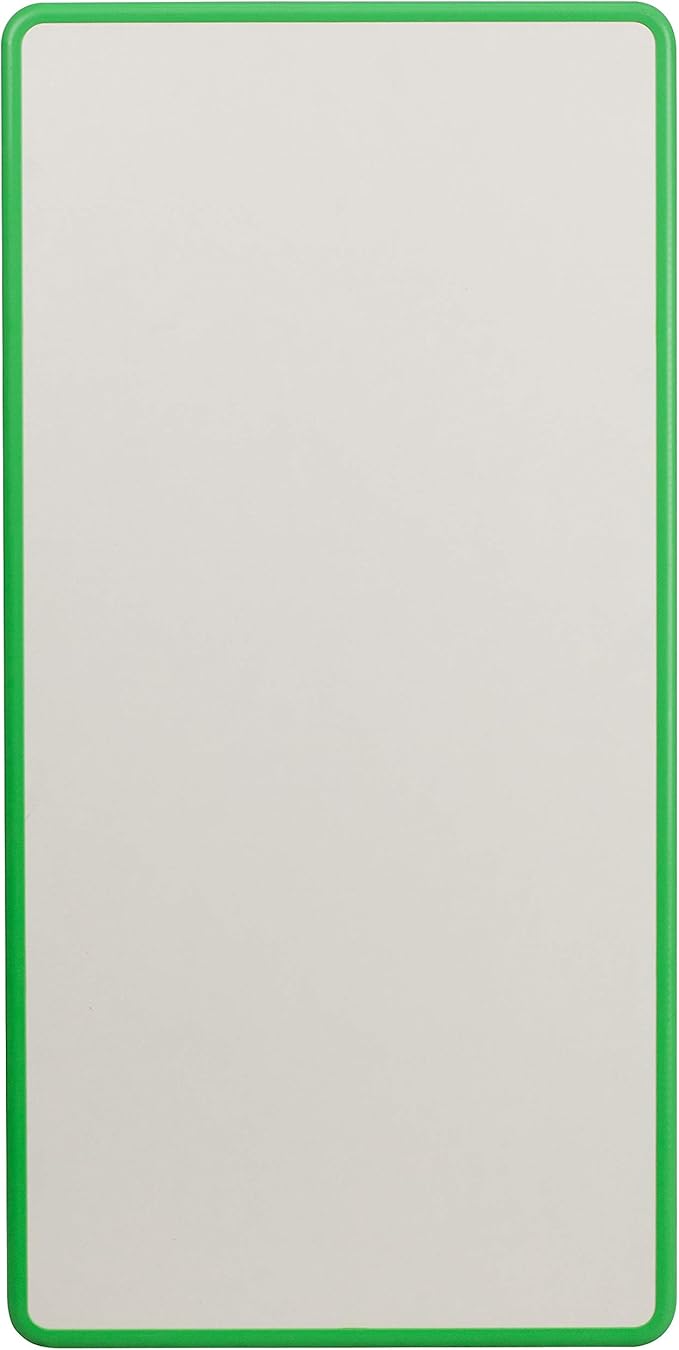Flash Furniture Wren 23.625''W x 47.25''L Rectangular Green Plastic Height