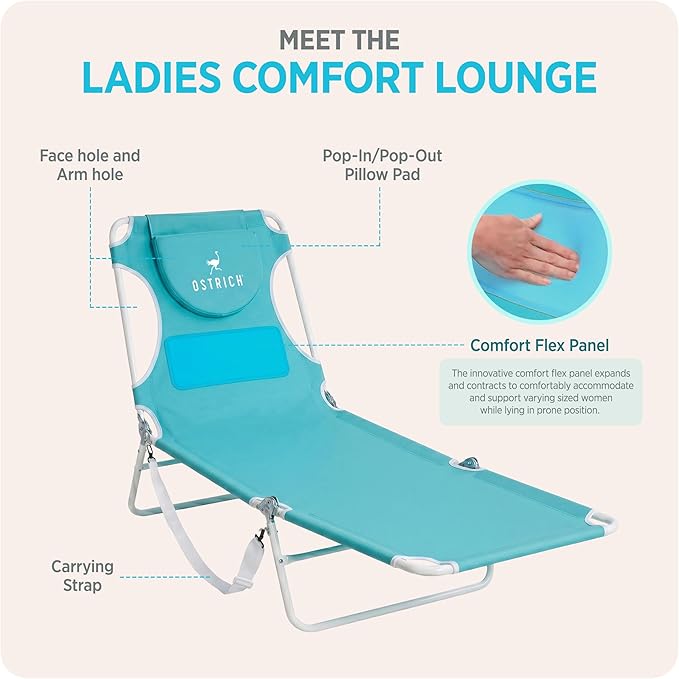 Ostrich the Ladies Comfort Lounger