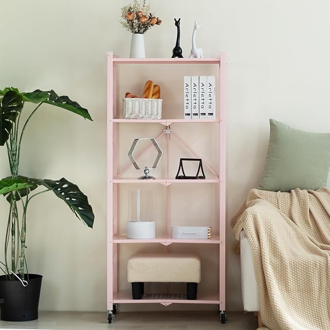 BRIAN & DANY 5-Tier Foldable Storage Shelves