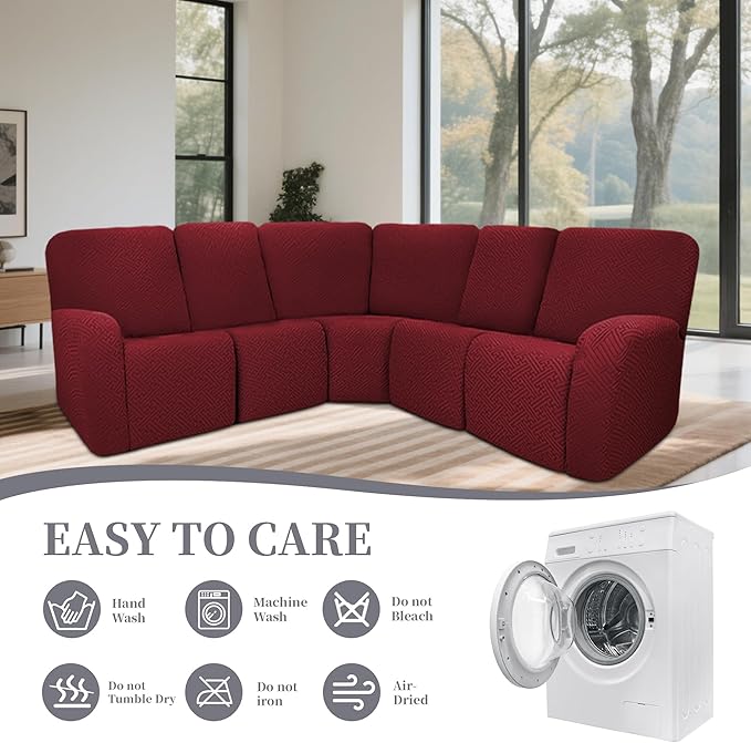 100% Waterproof Sectional Recliner Couch Covers