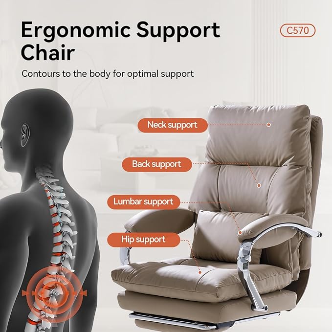 LEAGOO Reclining Office Chair