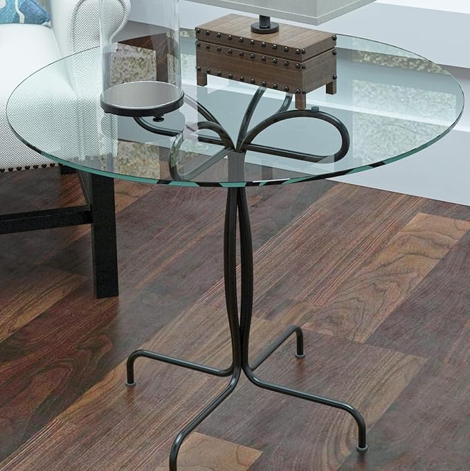 54" Round Tempered Glass Table Top