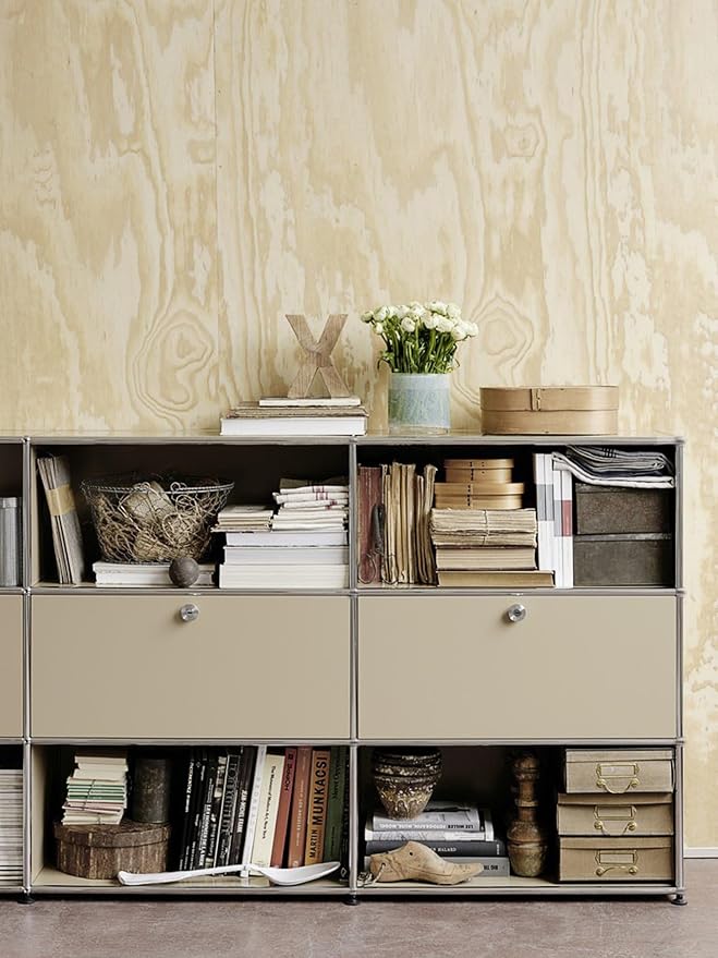 Modern Storage Cabinet Versatile Free-Standing Organizer