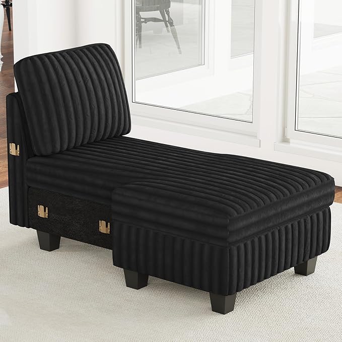 Belffin Modular Sectional Storage Chaise Module