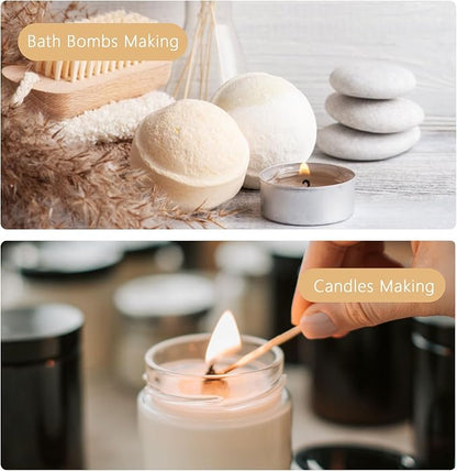 Warm Cotton Fragrance Oil - ESSLUX Aromatherapy Essential Clean Scented Oils for Diffuser, Massage, Soap, Candle Making Scents, Perfume, Home Fragrance, 30 ml