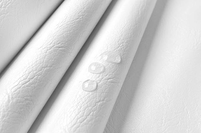 Wento Thick 2 Yard Faux Leather Fabric Soft Skin Grain PU Leather Fabric