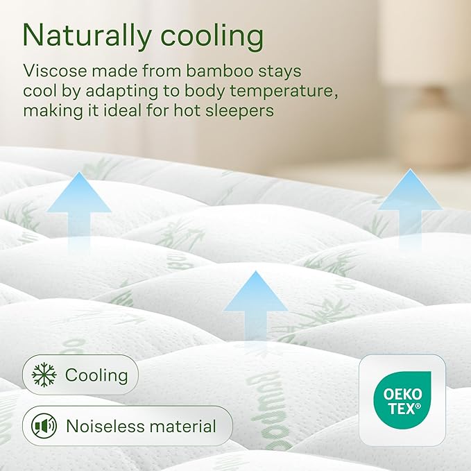 Niagara Sleep Solution Ultra Soft California King Size Mattress Topper