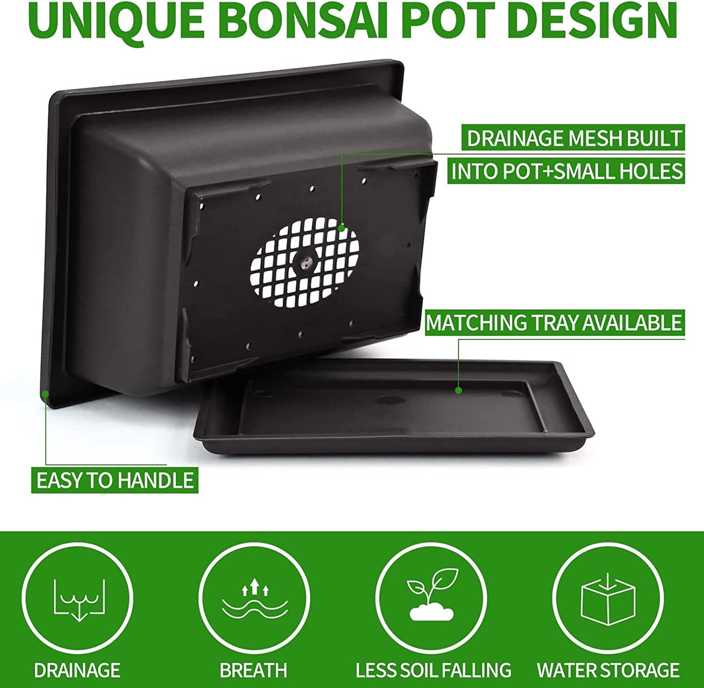 Meekear Bonsai Tree Kit with Complete Plant Growing Tools, Grow in Pot Indoor Bonsai Tree Starter Kit, Home Gardening DIY Gift for Adult