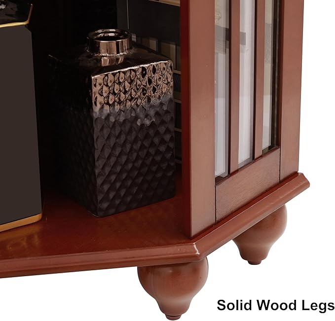 Glass Corner Display Cabinet