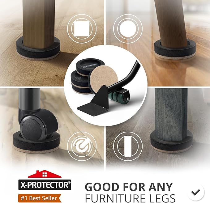 X-Protector Felt Furniture Sliders