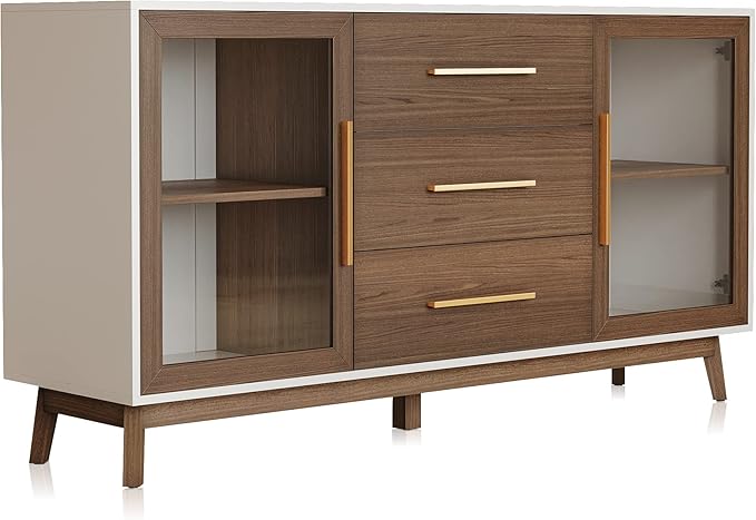 BELLEZE 60‘’ Sideboard Buffet, Console Table