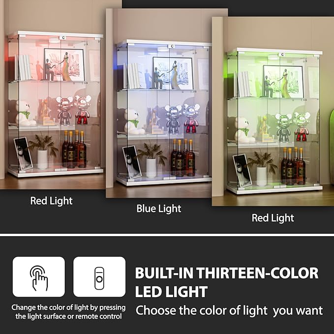FANYUSHOW Glass Display Cabinet