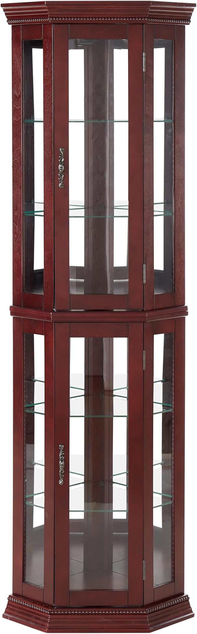 Glass Corner Display Cabinet