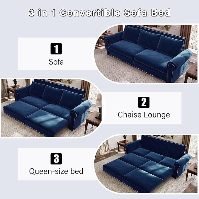 93.7" King Size Sofa Sleeper