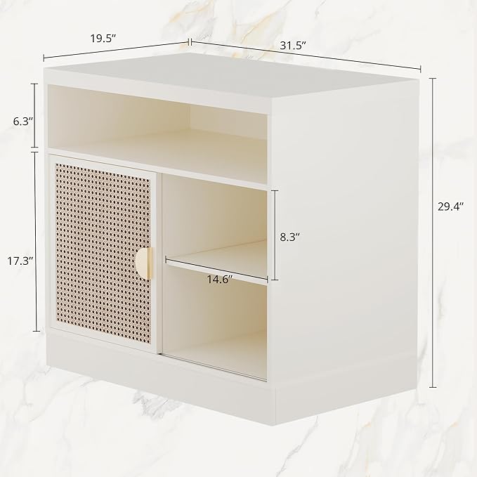 ModernMate Modern Wood Accent Cabinet