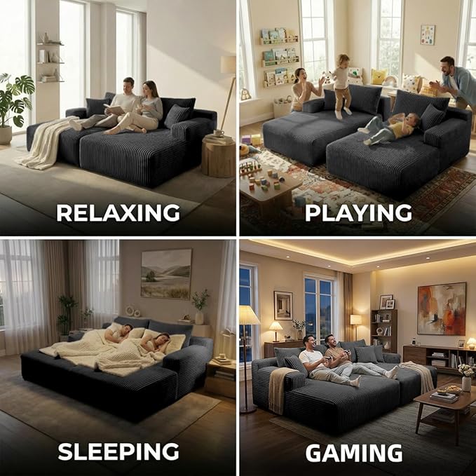 Sytopia Loveseat Chaise Lounge