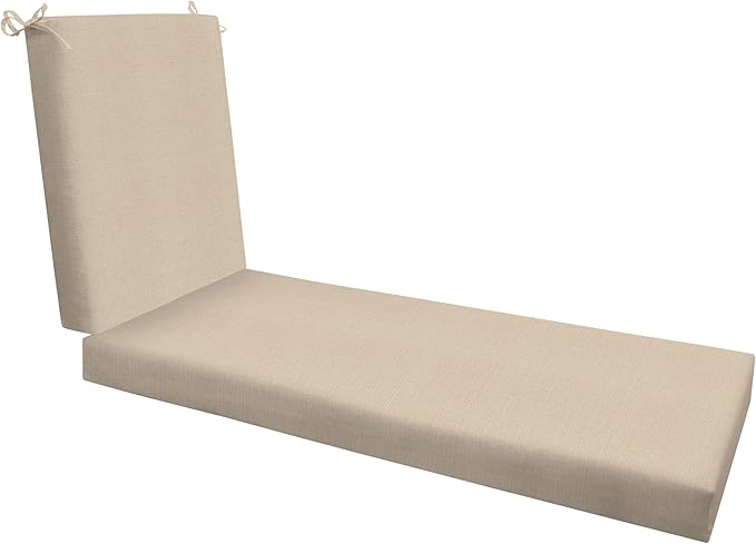 Honeycomb Outdoor Chaise Lounge Cushion