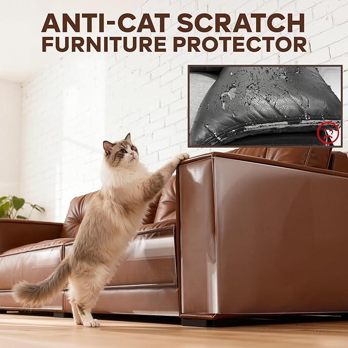 JKLMN Clear Vinyl Cat Scratch Protector