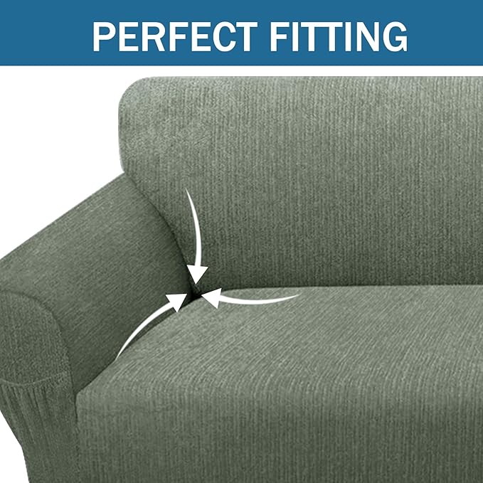 Armchair Slipcover with 1 Pillow Cover