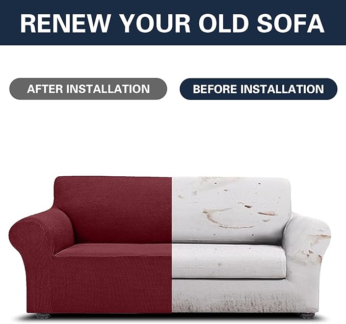 Cupuamon 2026 New Stretch Oversized Sofa Slipcovers Couch Sofa Cover