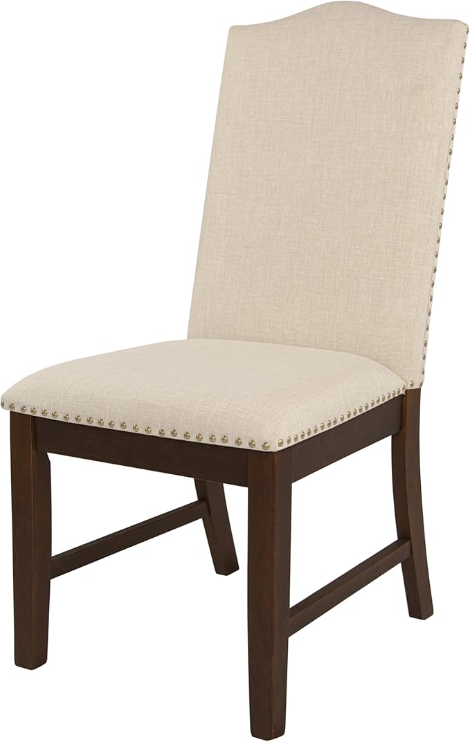 HomePop Scalloped Back Dining Chair