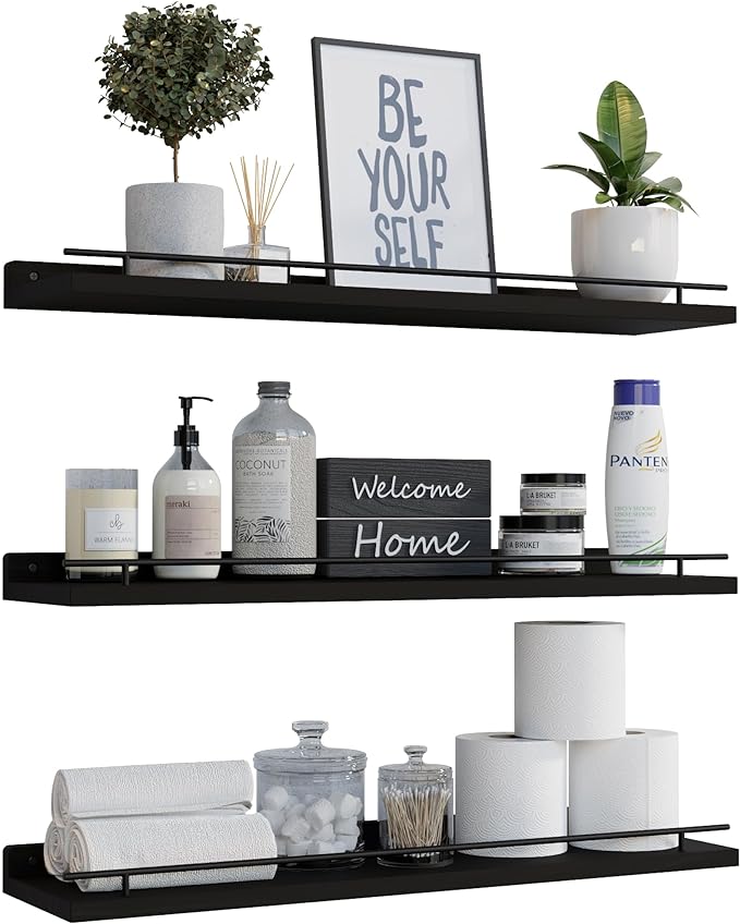 WOPITUES Floating Shelves 24 inch