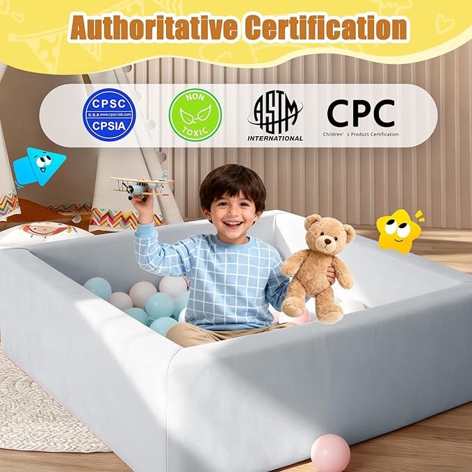 Tangram Puzzles modular kids play couch building fort, Children explorer sofa