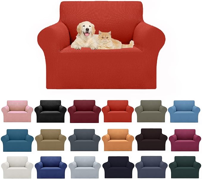 Cupuamon 2026 New Stretch Chair Sofa Slipcovers Couch Cover